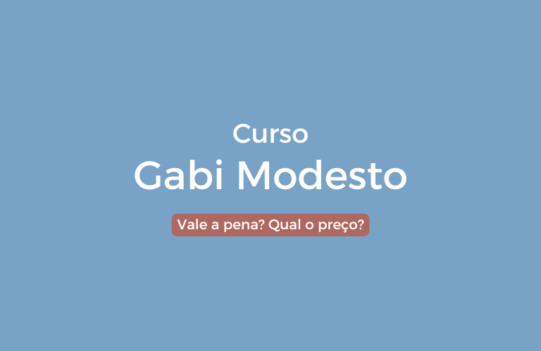 Curso Gabi Modesto é bom? Análise completa [2024]