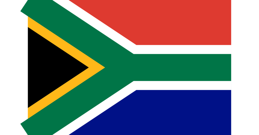Bandeira África do sul